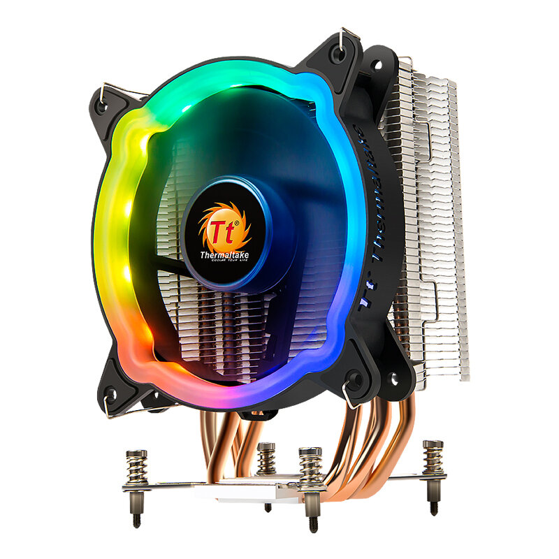 Thermaltake D300P CPU-koeler 4 Heat Pipe-ondersteuning PWM Intelligente temperatuurregeling voor Int