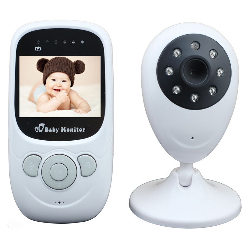 INQMEGA SP880 Wireless Baby مراقب وايفاي الة تصوير 2.4 بوصة LCD رقمي Night Vision Radio Baby Sleeping مراقب فيديو الة تص