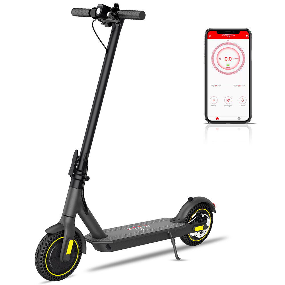 [Ship To UK] Happyrun HR365MAX 10.4Ah 36V 350W Folding Electric Scooter 10inch 25km/h Top Speed 35km Mileage Range Max L