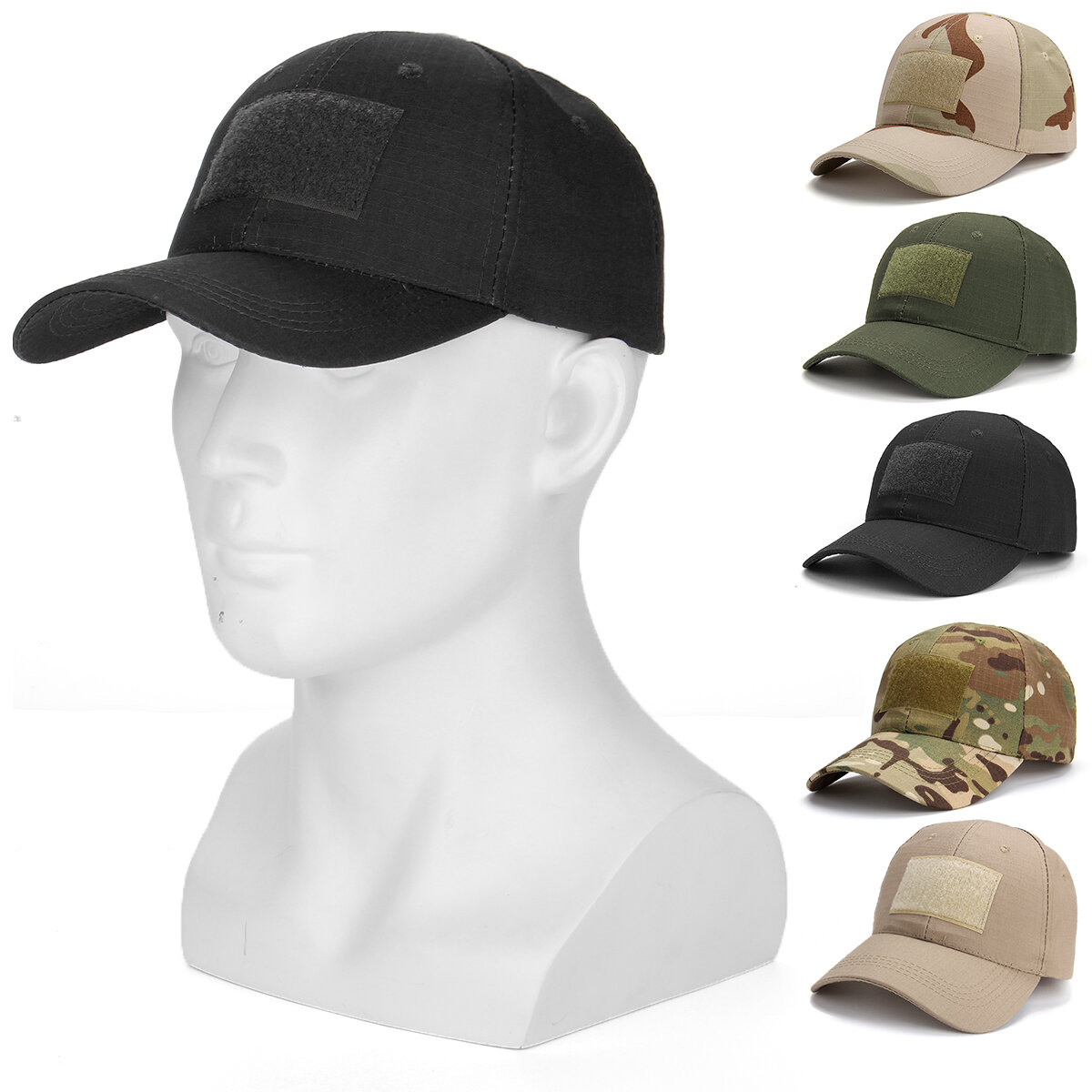 Unisex Camouflage Cap Baseball Cap Verstelbare Militaire Operator Hoeden Mannen Vrouwen Volwassen Grootte
