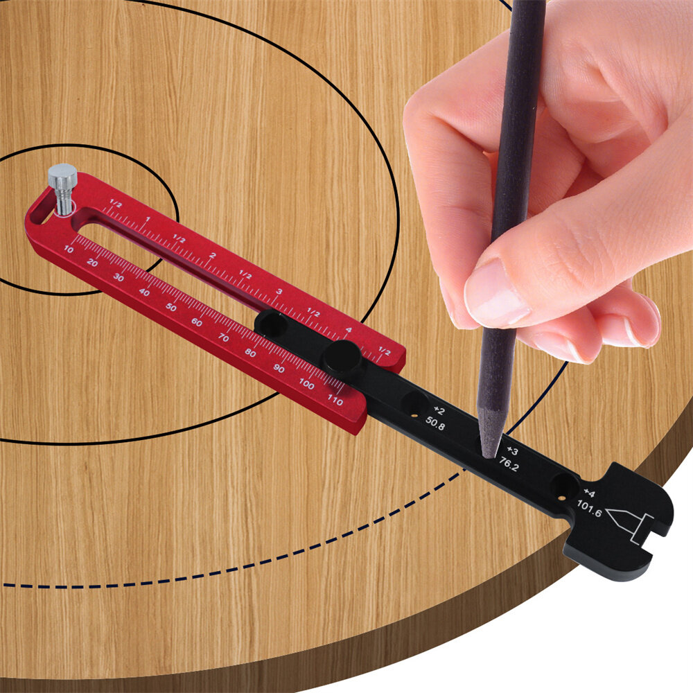 Woodworking Drawing Compass Circular Drawing Tool za $9.99 / ~40zł
