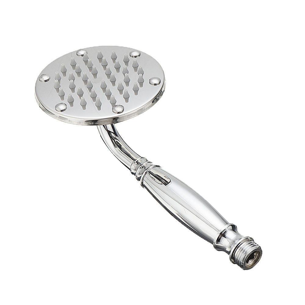 Stainless Steel Round Shape Silicone Water Outlet Bathroom Rainfall Shower Head