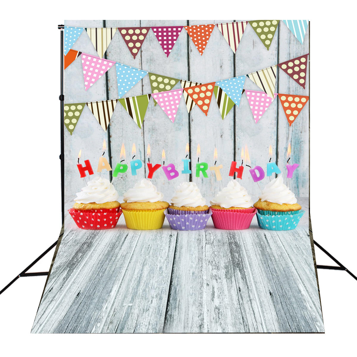 3x5FT Birthday Party Photography Backdrop Photo Studio Background, Banggood  - buy with discount