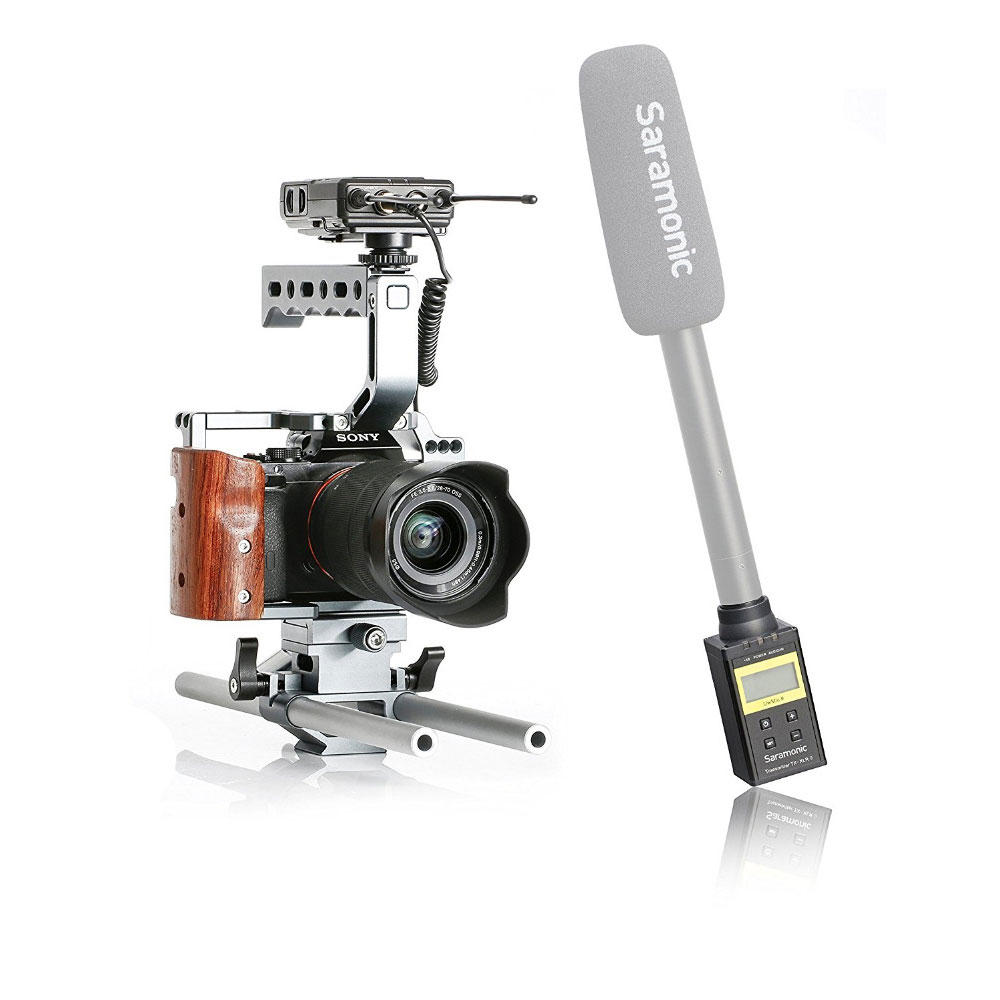 

Saramonic UwMic9 TX-XLR9 UHF 514MHz-596MHz Wireless Microphone Transmitter for XLR Microphone DSLR Camera Professional P
