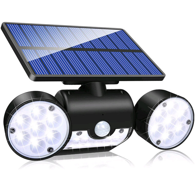 30 LED Motion Sensor Outdoor Solar Wall Lights Ultra Bright Rotatable Waterproof  For Outdoor Garden Landscape Street Lamp