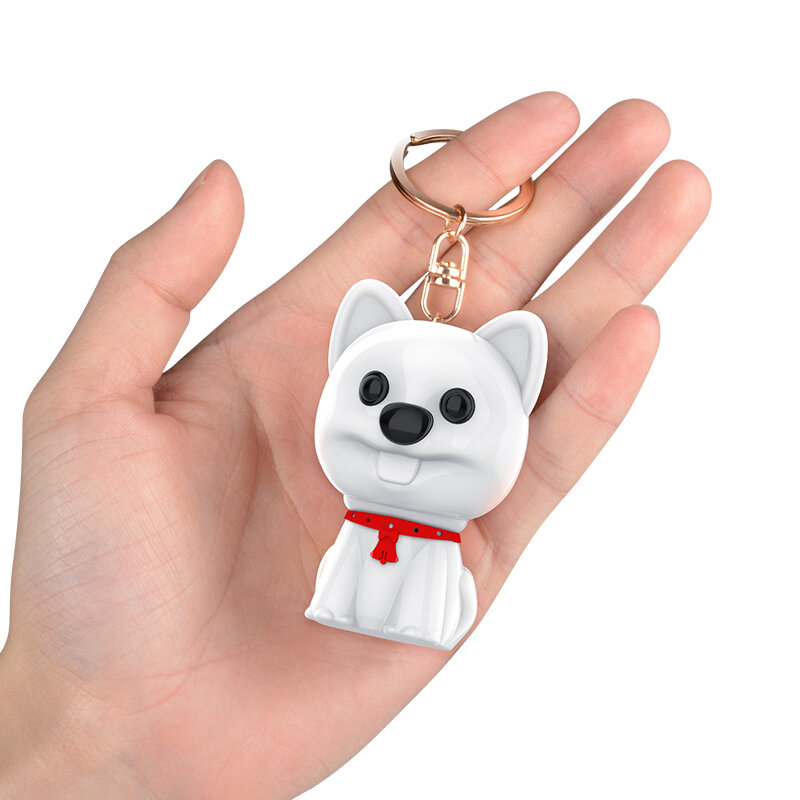 

Digital Little Dog Key Chain Voice Recorder WAV MP3 WMA Format Smart Sound Control Ativated Voice Record Long Working Ti