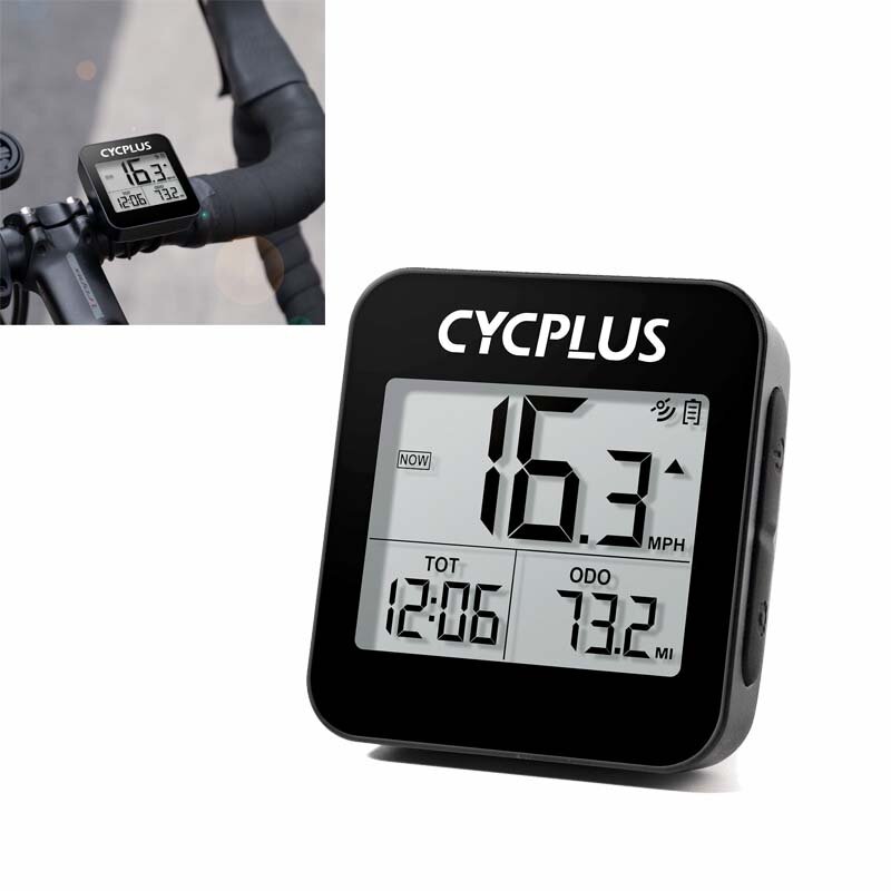 CYCPLUS?G1?Upgrade-versie?Fietscomputer?GPS?Draadloze Waterdichte Smart Stopwatch Snelheidsmeter Kil
