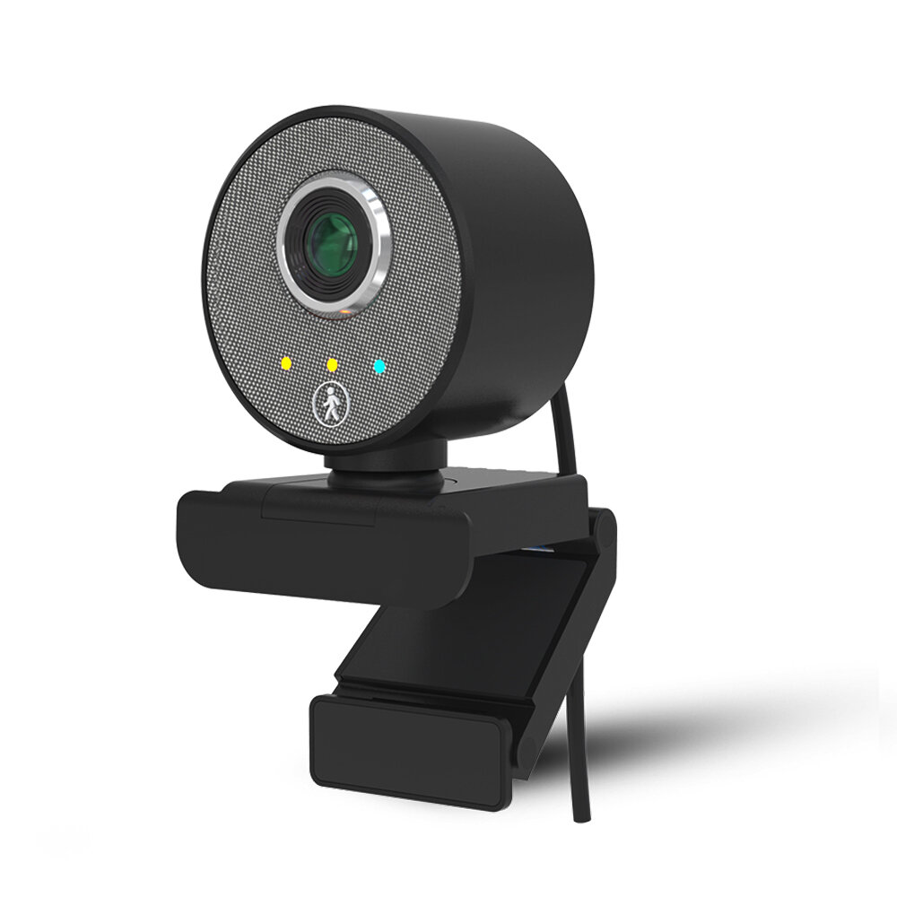 1080P webcam 360 ? Panaromic Live streaming USB-computercamera met stereomicrofoon Desktop-laptop US