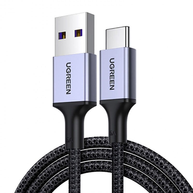 

UGREEN 66W 5A USB Type C Data Cable Fast Charging For Huawei P30 P40 Mate 40 Pro OnePlus 8Pro 8T