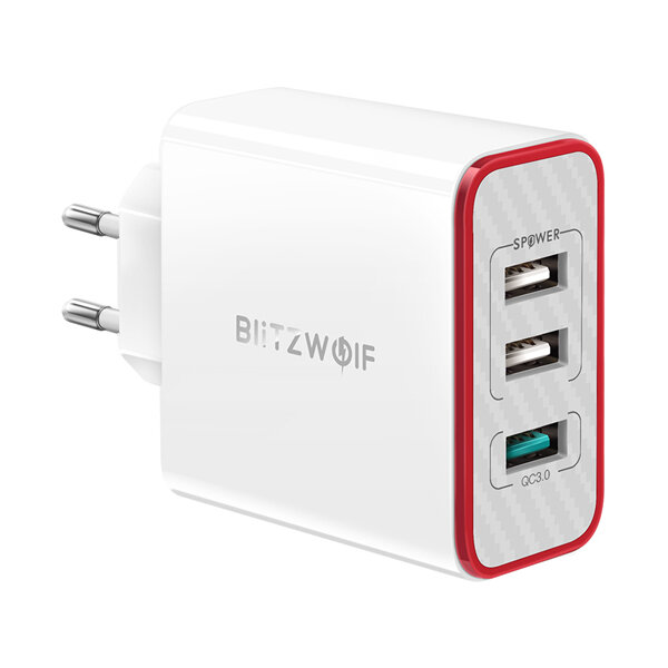 best price,blitzwolf,bw,pl2,qc3.0,ports,wall,charger,eu,coupon,price,discount