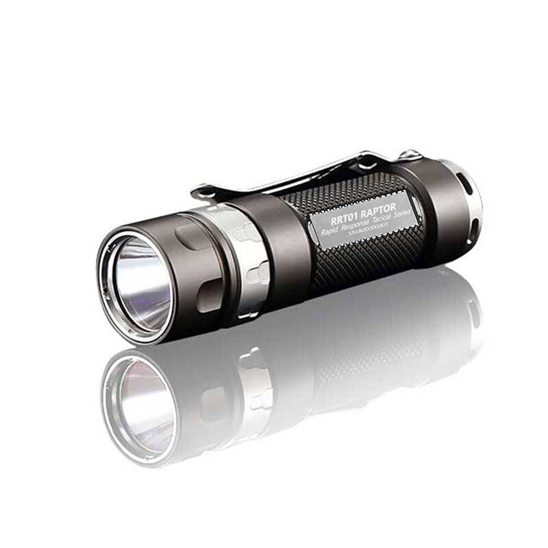

JETBeam RRT01 950LM XPL/Nichia 219C 3-Modes Tactical Flashlight IPX8 220M Long-range LED Torch + Extension Tube