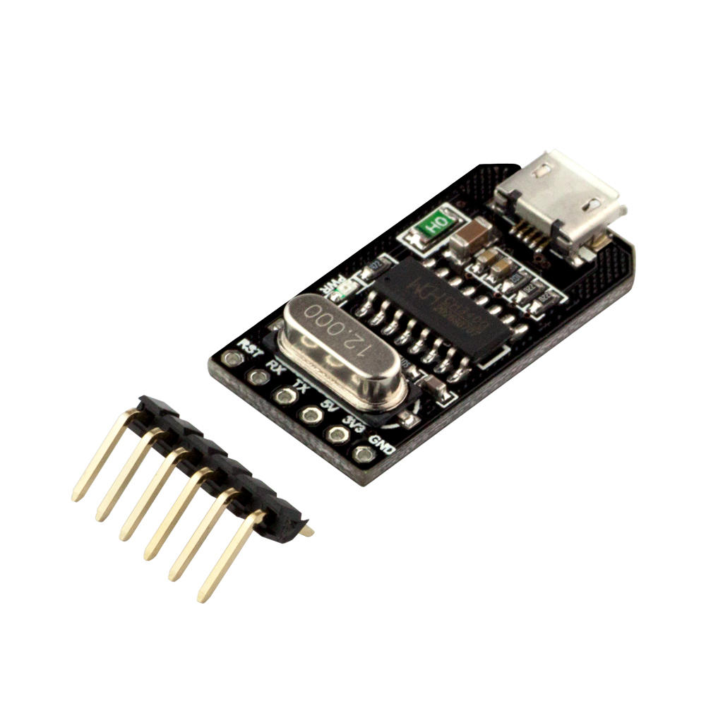 

RobotDyn® USB в TTL UART CH340 Последовательный преобразователь Micro USB 5V / 3.3V IC CH340G Модуль