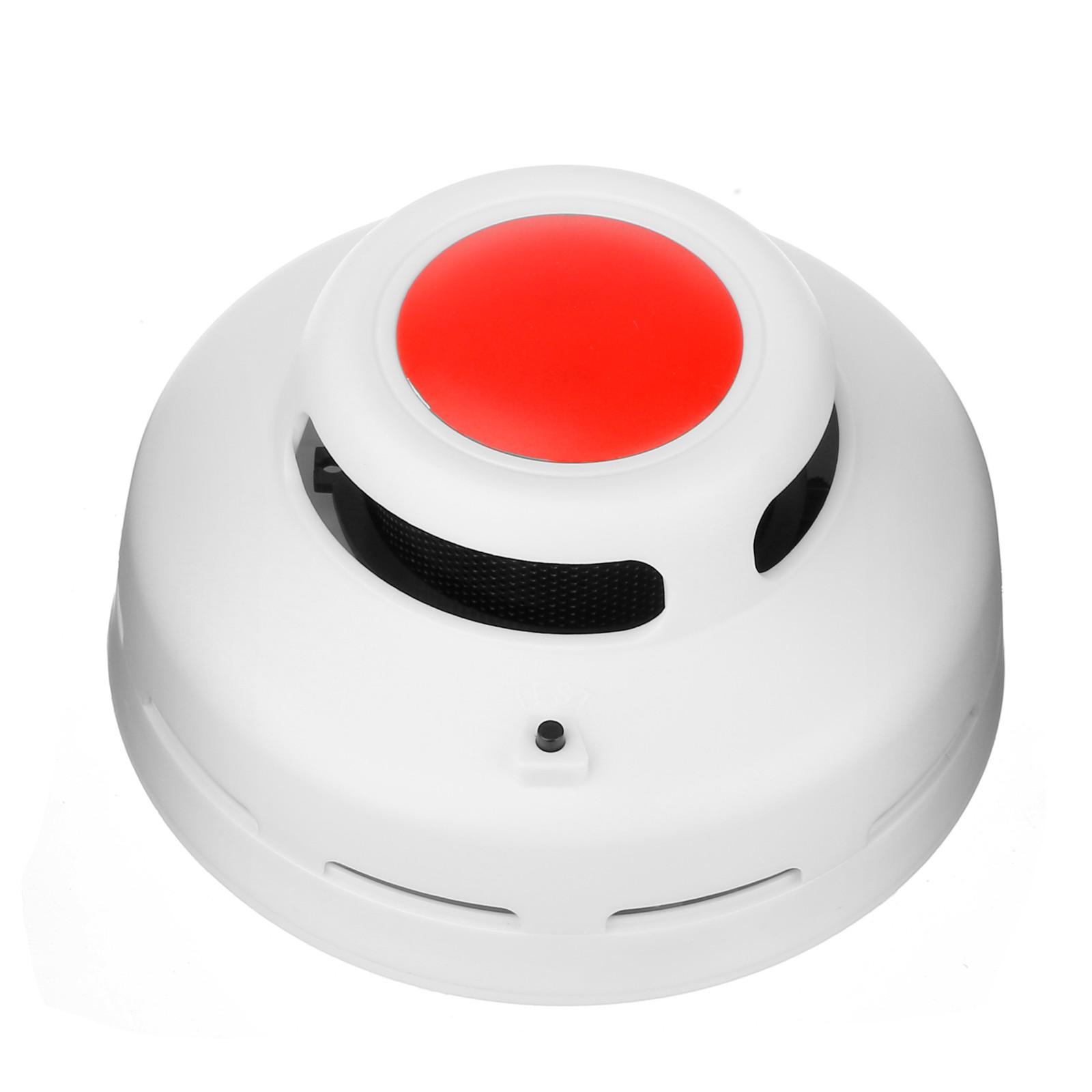 Koolmonoxide + rookalarm Acousto-optisch alarm LED-indicator Alarm