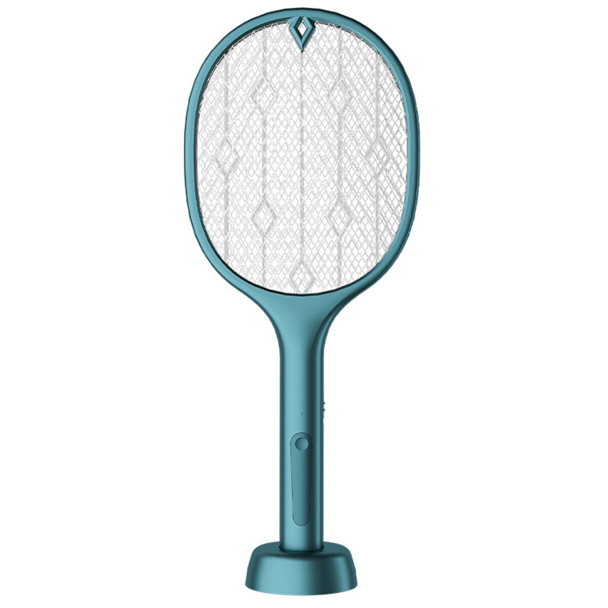 2-In-1 3000V Electric Mosquito Swatter Dual Mode Built-in Battery USB Rechargeable Outdoor Home Mosq