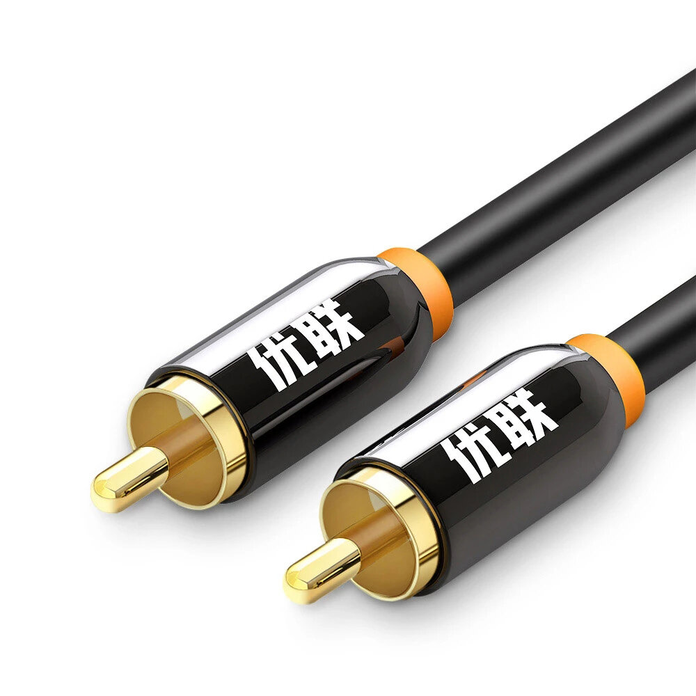 Unnlink Coaxial Cable Digital AV RCA Audio Cable 2m 3m 5m 8m for Subwoofer TV Speaker Wire Amplifer Soundbar