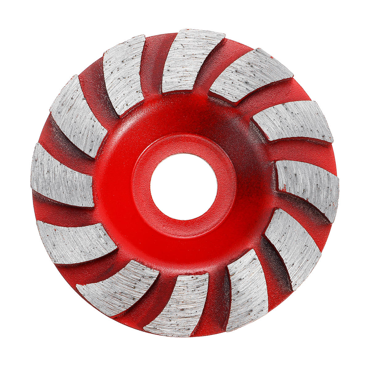 Алмазный круг красный. Красный абразивный камень. Круг 90 мм. Red Diamond grinding Wheel. Круг улитка