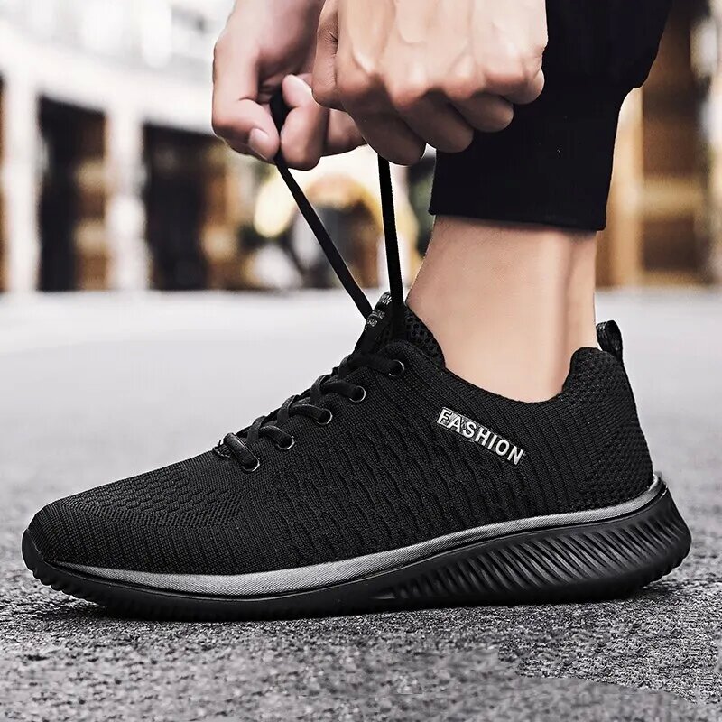 TENGOO Outdoors Mesh Material Breathable Anti-slip Lightweight Casual Sport shoes for Running Basketball Workout Gym