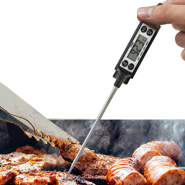 

KCASA KC-TP500 Форма Ручки Высокопроизводительный цифровой Термометр барбекю с мгновенным чтением для кулинария и мясной