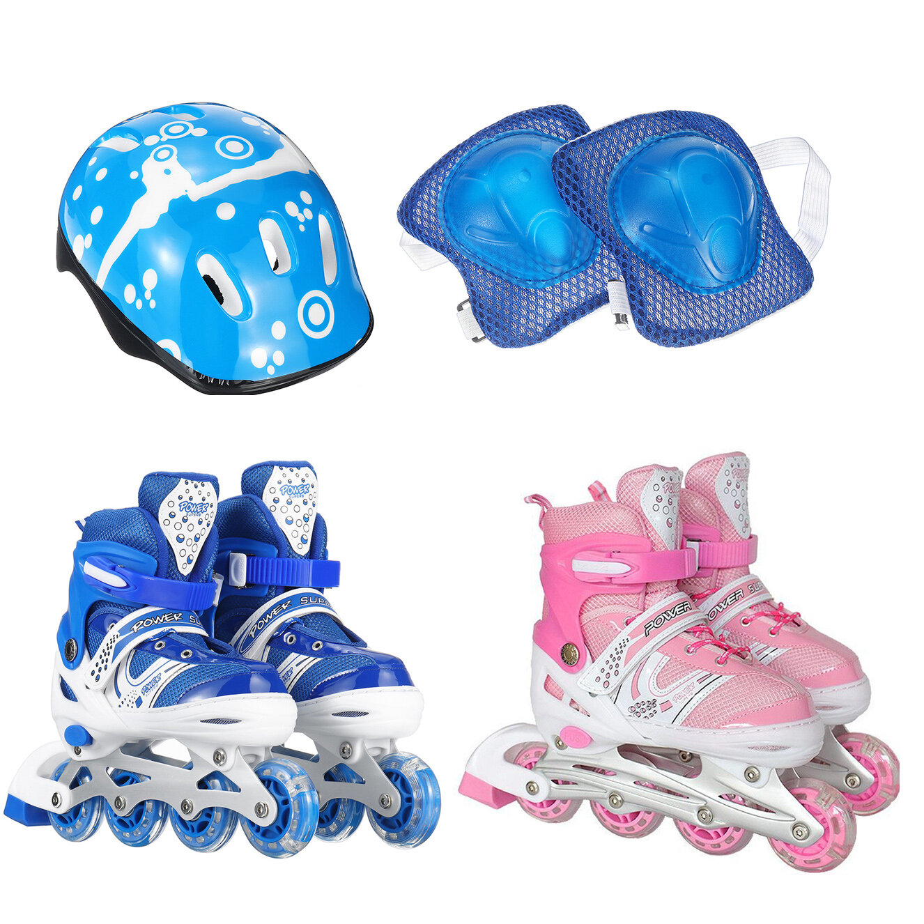 single flash ice skate shoes for boys 