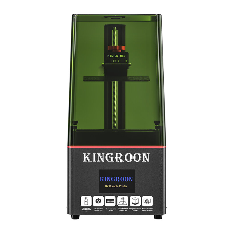 

KINGROON® KP6 PLUS 6.6 inch 4K Monochrome LCD UV Resin Printers 3D Printing High Speed KP6 PLUS SLA 3D Printer