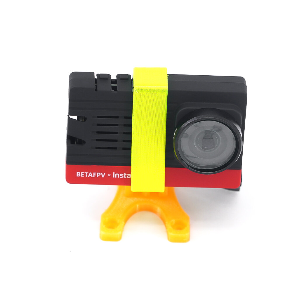 URUAV 3D-printcamerahouder Geel / rood / zwart voor Insta360 SMO-actiecamera