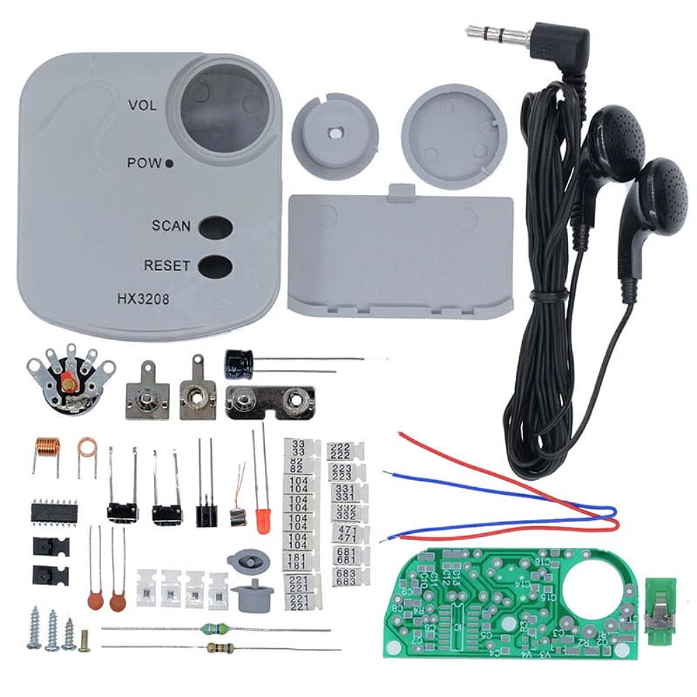 HX3208 Radio Elektronische DIY Kits FM Frequentie Modulatie Micro SMD Radio Module 1.8V-3.5V Hoge Ge