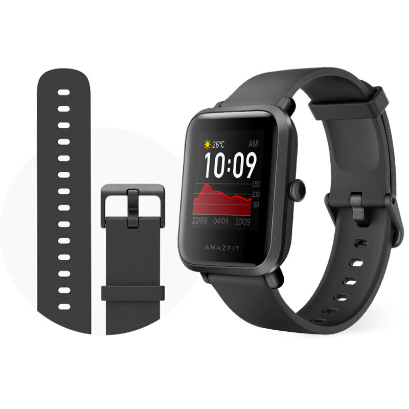 Amazfit Bip S GPS Built-in Wristband 40 Days Standby Lightweight Fitness Tracker 5ATM Smart Watch