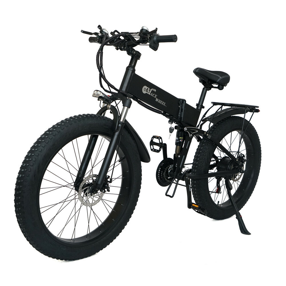 [EU DIRECT] CMACEWHEEL X26 10Ah 48V 750W Folding Moped Electric Bicycle 26inch 40-45Km/h Top Speed 40-60km Mileage Range Max Load 120-150Kg