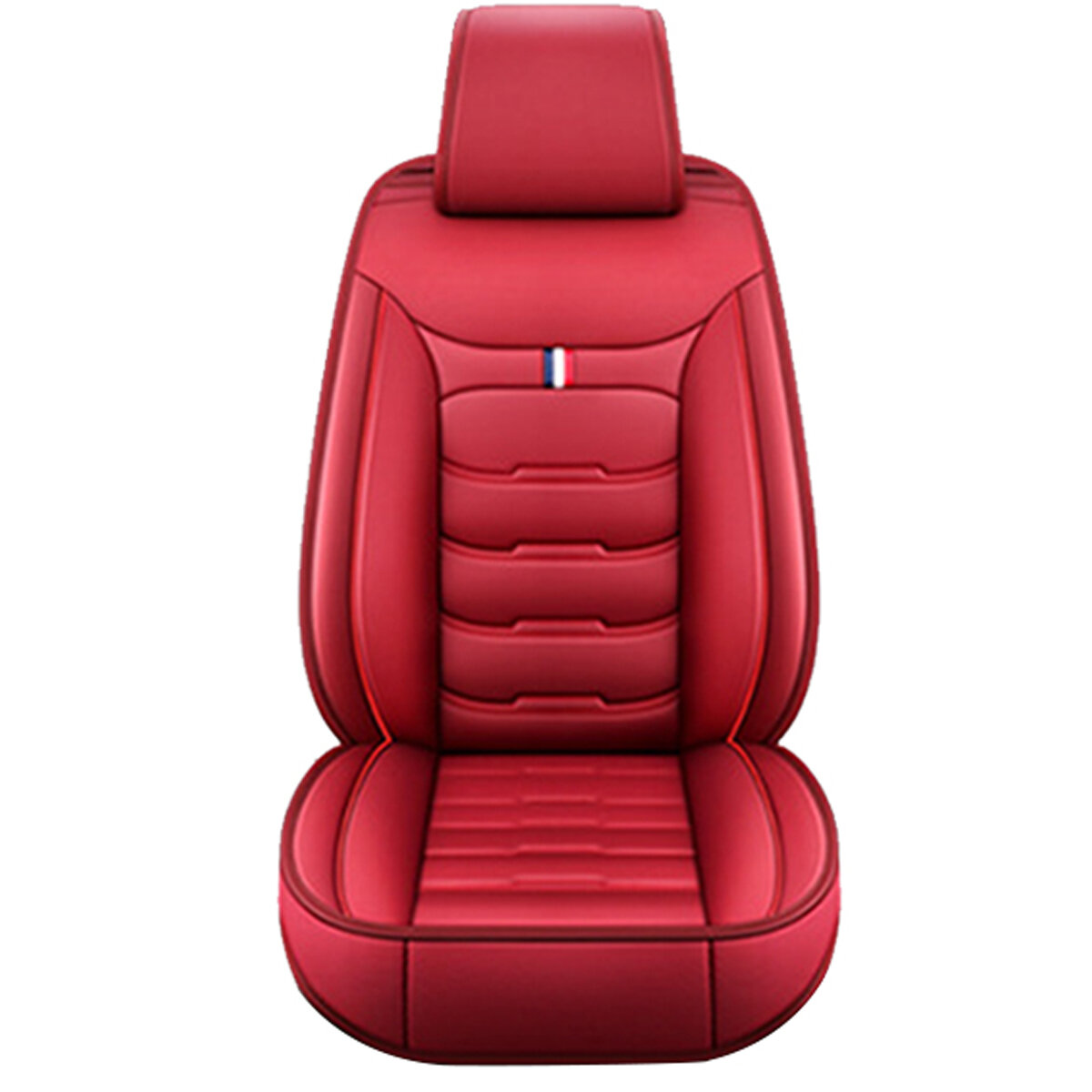 1PC Universal Coche SUV Cubierta de asiento delantero Protector envolvente completo de cuero PU