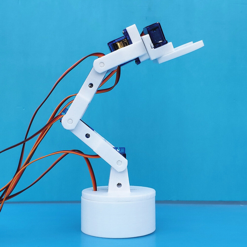 DIY Plastic Robotarm 6 DOF Robtic Arm Assemblage Robot met 6st SG90 Servos