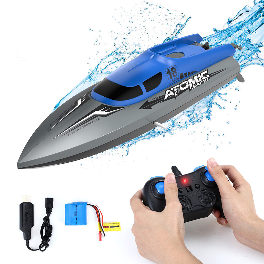 EACHINE EB02 RC Boat Remote Control Ship 2.4G 4CH High Speed Motor Up To 30+ KPH Toys