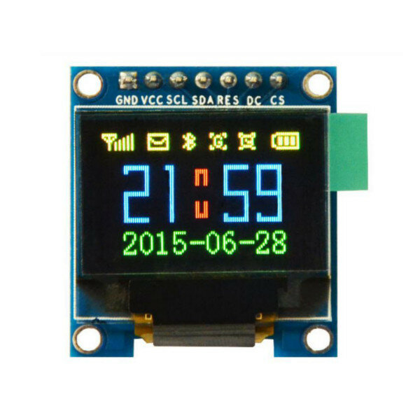 

5Pcs 0.95 Inch 7pin Full Color 65K Color SSD1331 OLED Display SPI Geekcreit for Arduino - products that work with offici