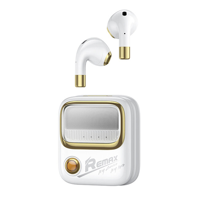 TWS-38 TWS Bluetooth-oordopjes Colorful Lichten 13 mm Grote eenheid HiFi Stereo-oortelefoon 450 mAh 