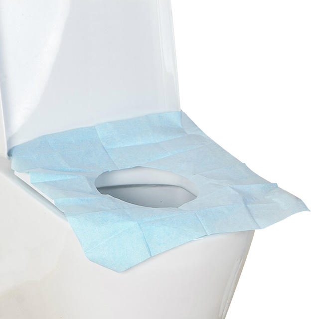 IPRee® 100Pcs Disposable Toilet Seat Covers Travel One-Off Waterproof Toilet Lid Mat Cushion