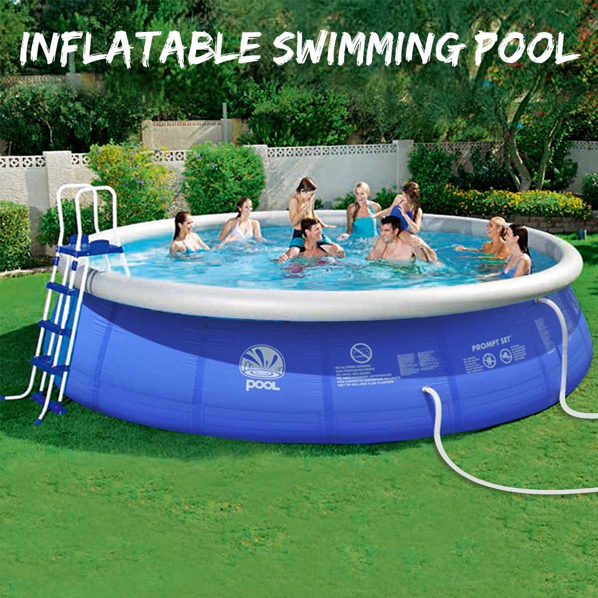 

2.4M/3.0M/3.6M Summer Water Sports Inflatable Swimming Pool PVC Portable Swim Family Play Pool Children Bath Tub Kids to
