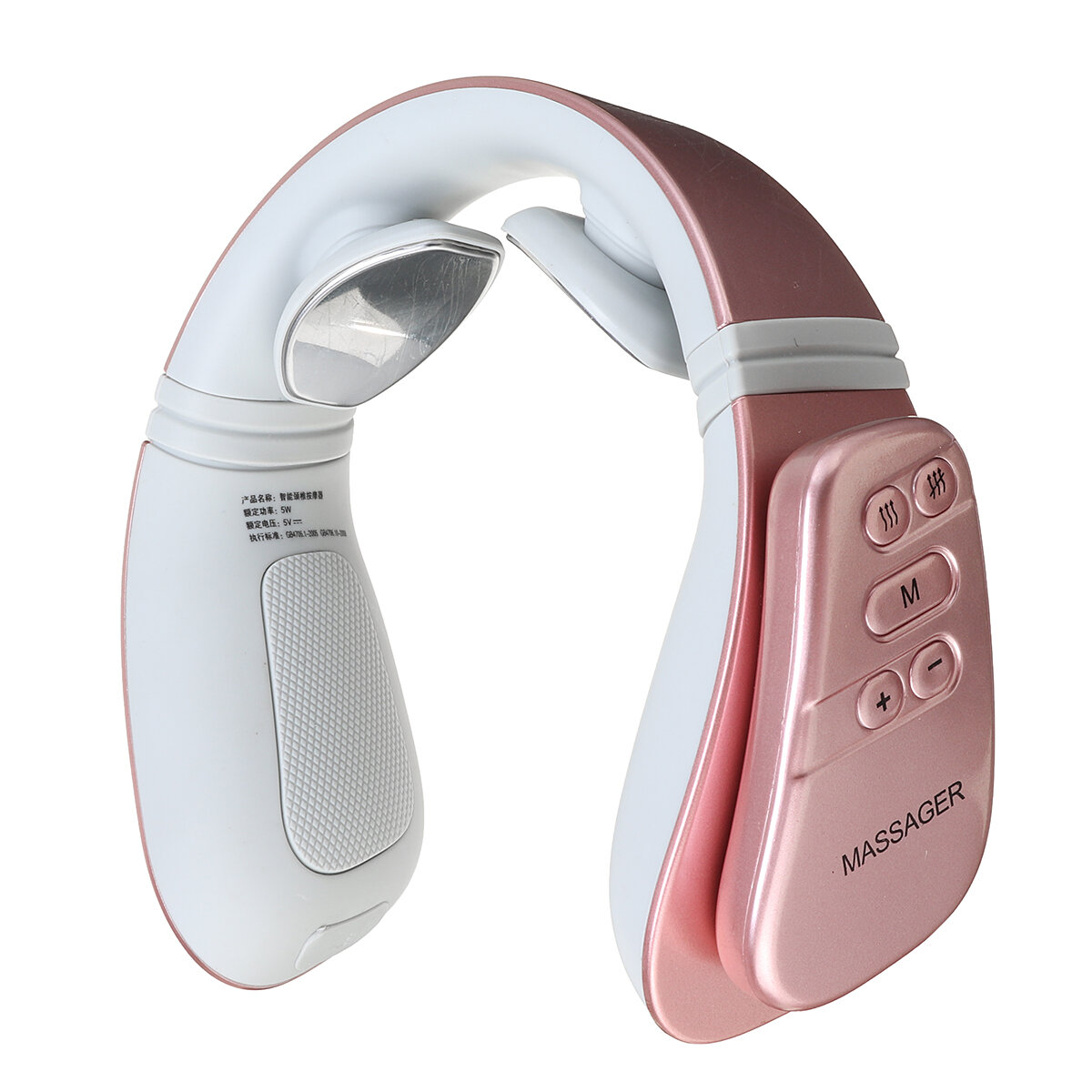 Intelligent Mini Cervical Neck Massager Electric Pulse Shoulder Neck Massager Wireless Remote Contro