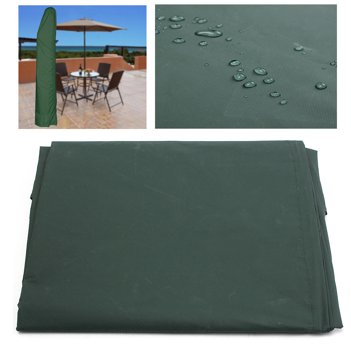 IPRee® ماء مظلة مظلة غطاء في الهواء الطلق حديقة فناء مكافحة الأشعة فوق البنفسجية حامي المطر