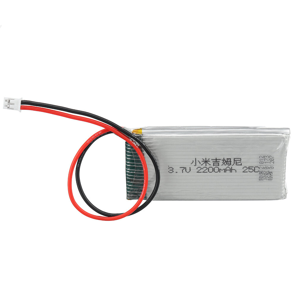 3.7V 2200mAh 25C 1S LiPo-batterij PH2. 0-stekker voor Xiaomi JIMNY RC-auto