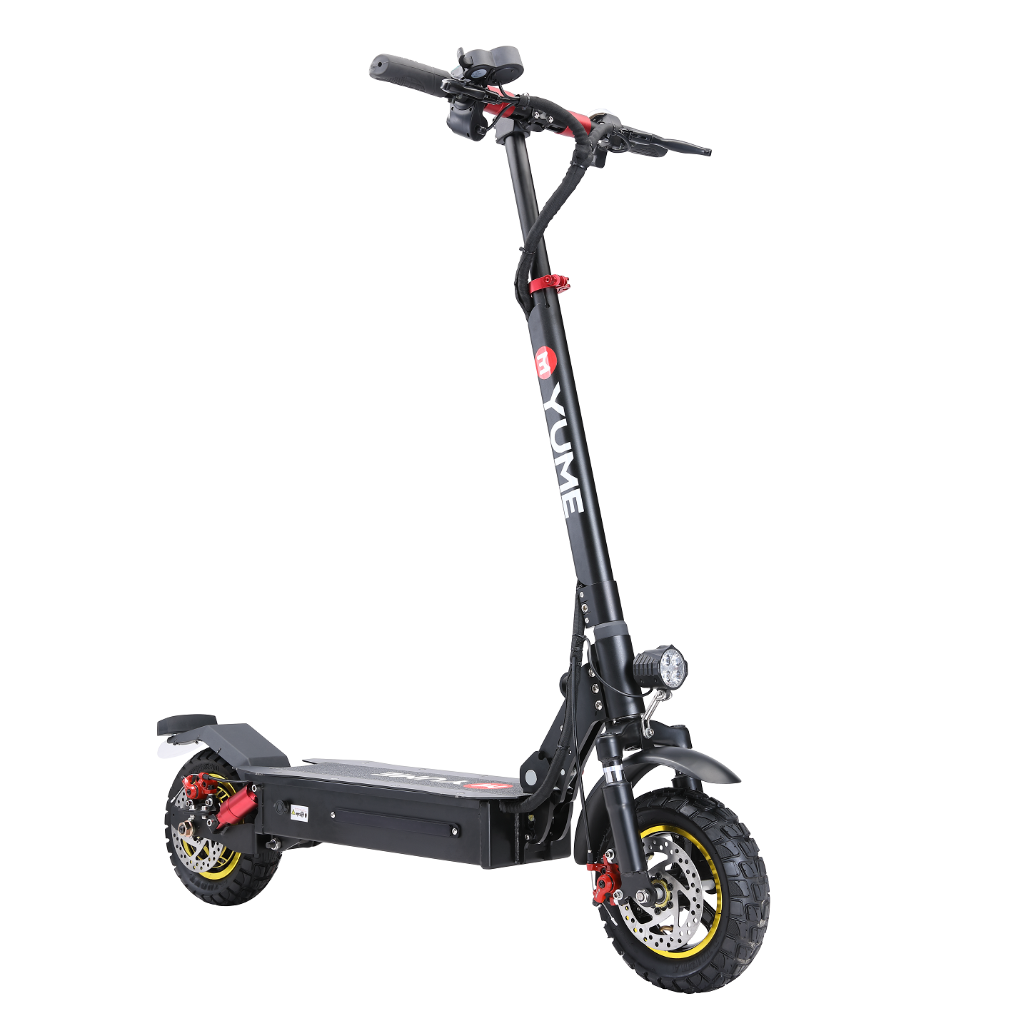 [EU DIRECT] YUME S10 48V 1000W 21AH 10inch Tire Folding Electric Scooter 40-45Km/h Top Speed 45-65Km Mileage 120Kg Max Load Scooter