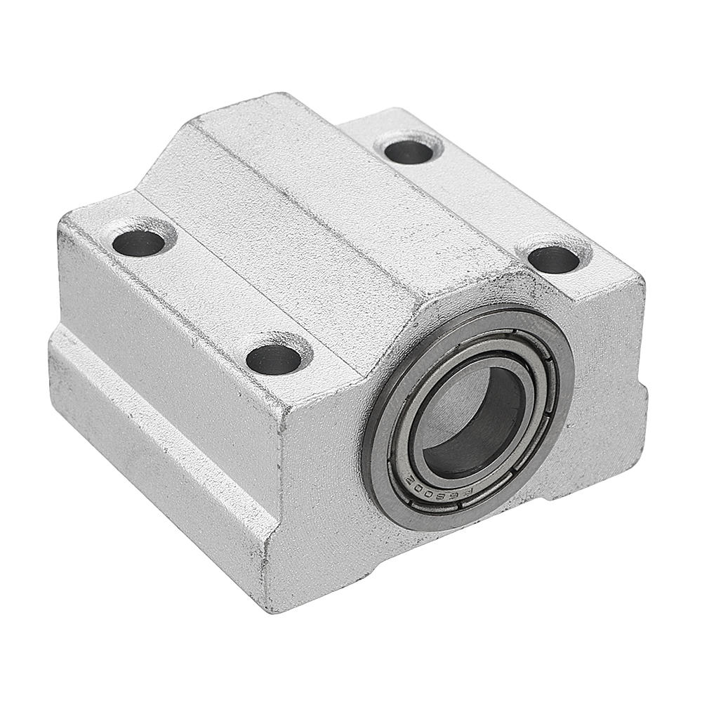 Machifit 10mm Slide Bushing Block With 2 Bearings for No Power Spindle Assembly Small Lathe Accessories