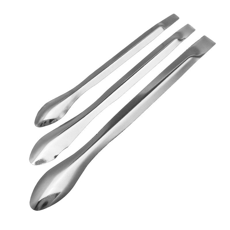 3Pcs Stainless Steel Lab Spoon Chemical Reagent Sample Laboratory Scoop Mixing Spatulas