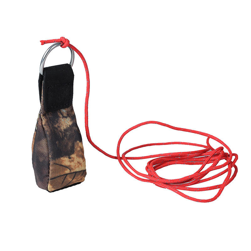 LUCKSTONE Оксфордская ткань для скалолазания на открытом воздухе, бросающая мешок для веревки деревьев, сумки для скалолазания