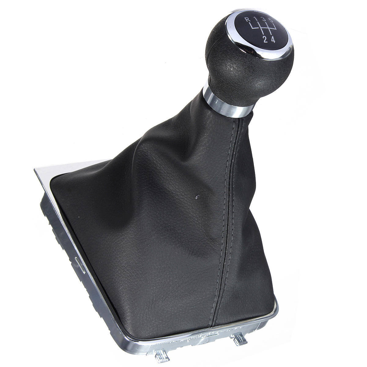 5 Speed Gear Shift Knob Stick Gaiter Boot Frame voor VW PASSAT B6 B7 CC (05-13)
