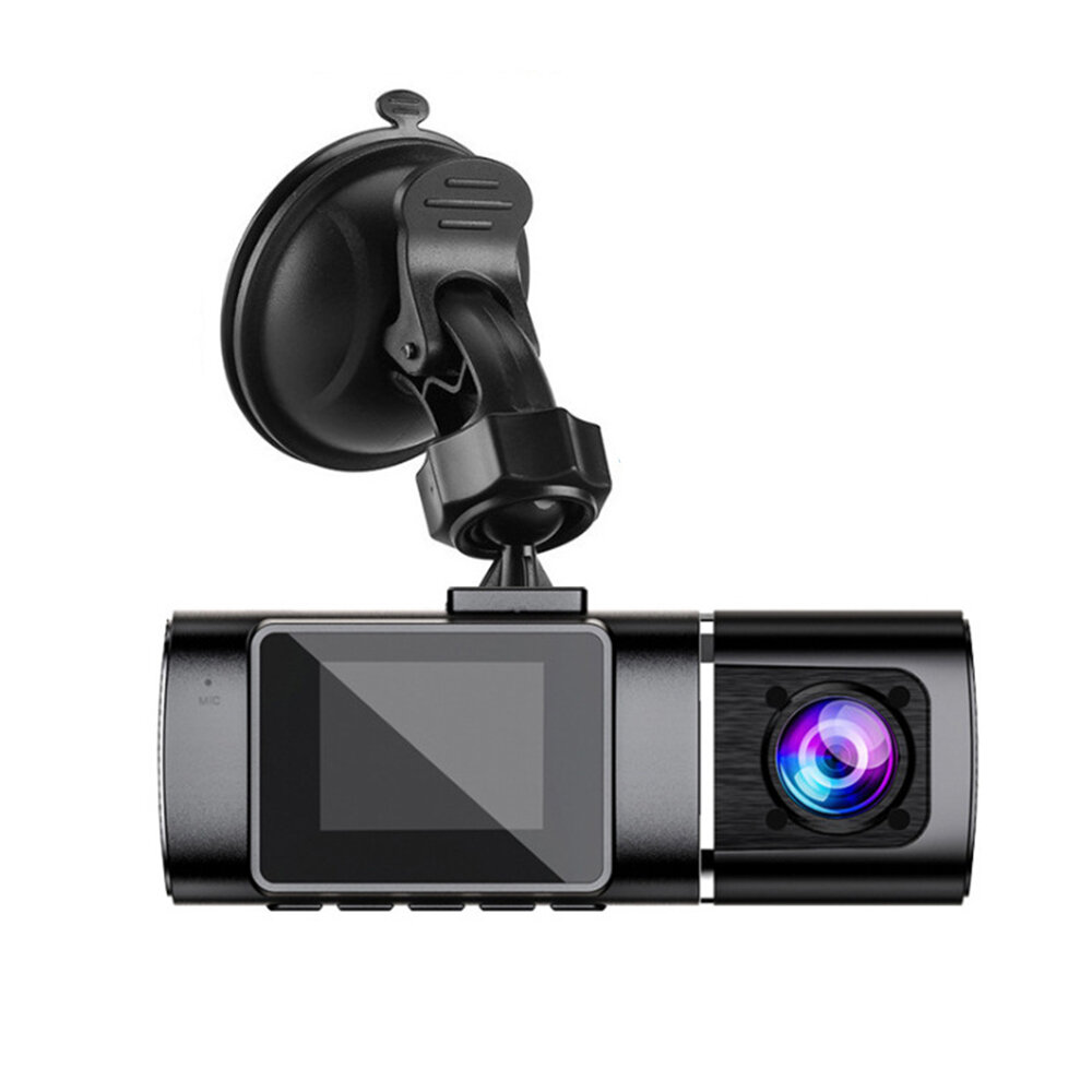 

J02C 1,5 дюймов Авто Полный видеорегистратор HD 1080P Двойной 720P Объектив Видео ночного видения камера GPS Регистратор