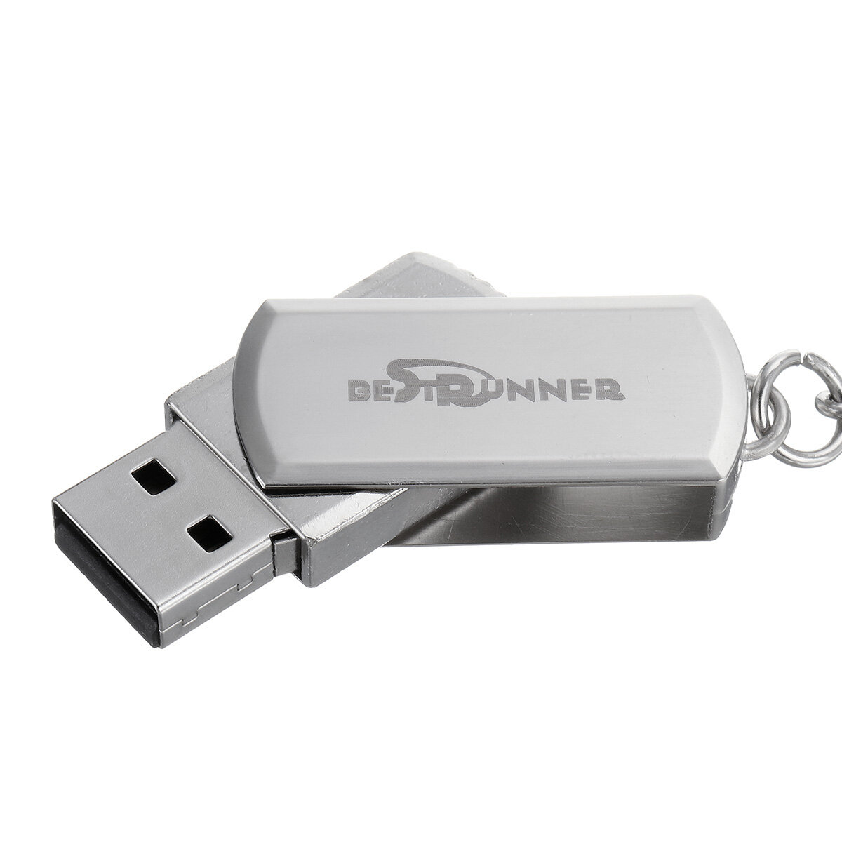 USB Flash Drive USB 2.0 16GB 32GB 64GB 360 ° Rotation Metal Flash Geheugenkaart USB Stick Pen Drive 