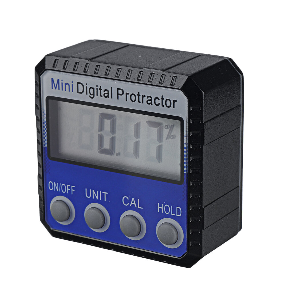 

Digital Protractor Angle Finder 360° Inclinometer Spirit Level Ruler w/ Magnetic