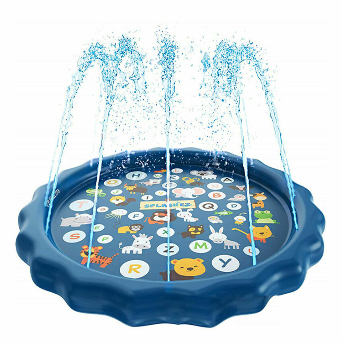 Sprinkle Play Mat Sprinkler Pad for Kids Sprinkler Pool for Children Outdoor Water Toys Learning Edu