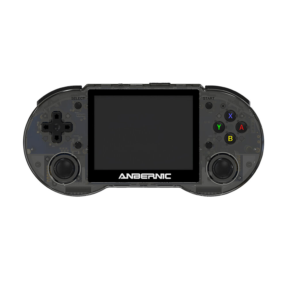ANBERNIC RG353P 144GB 25000 Games Video Handheld Game Console Android 11 Linux Dual System 5G WiFi Bluetooth 4.2 DC SS PS1 NDS N64 Retro Game Player 3.5 inch IPS Full View Display HDMI Output