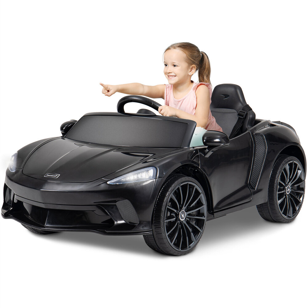 

Funtok R05 12V Licensed McLaren GT Ride on Cars Kids Toys w/ Remote Controller Bluetooth MP3 Music LED Lights