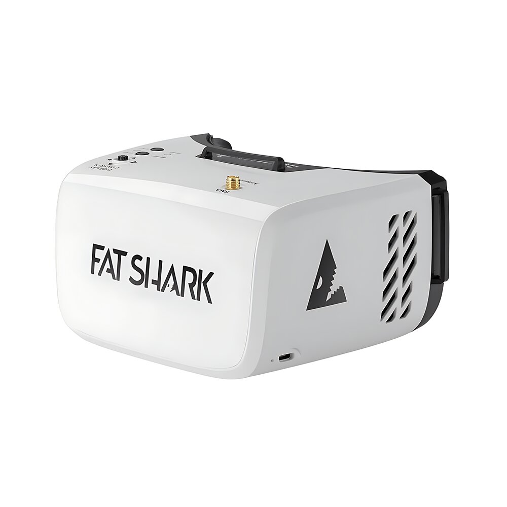 

Fat Shark ECHO 5.8G 40CH FPV Goggles 4.3 Inch 800*480 16:9 Built-In DVR Battery for RC Drone